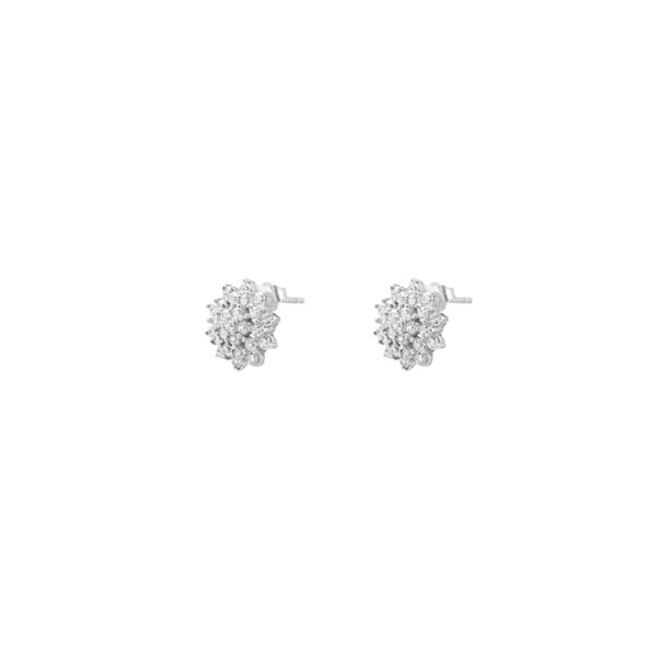 Snow Petals Studs - Image 3