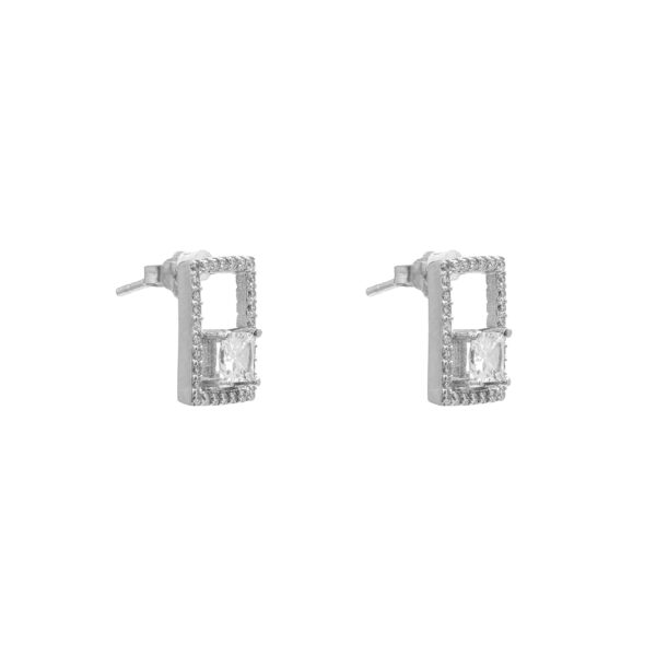Crystal Grid Studs - Image 2