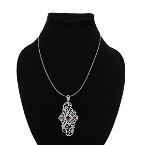 Crimson Elegance Pendant