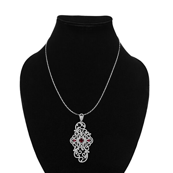 Crimson Elegance Pendant