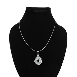 Emerald Starburst Pendant