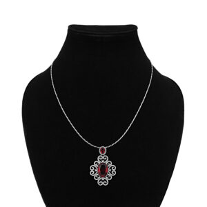 Crimson Regal Pendant