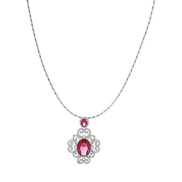 Crimson Regal Pendant - Image 3
