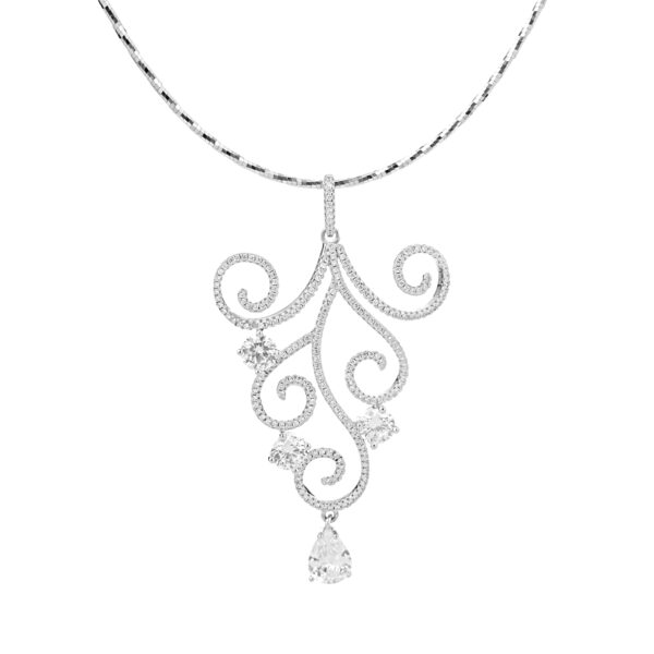 Emerald Swirl Pendant - Image 2