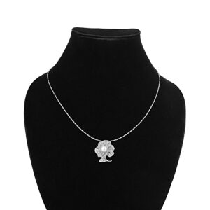 Rose of Grace Charm Pendant