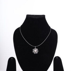 Sunburst Pearl Charm Pendant