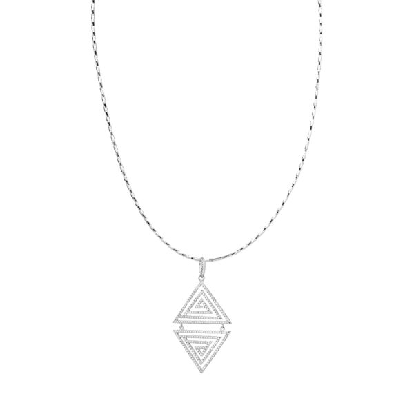 Twin Pyramid Pendant - Image 3