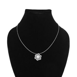 Pearl Spiral Pendant