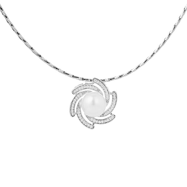 Pearl Spiral Pendant - Image 2