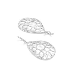 Crystal Web Earrings
