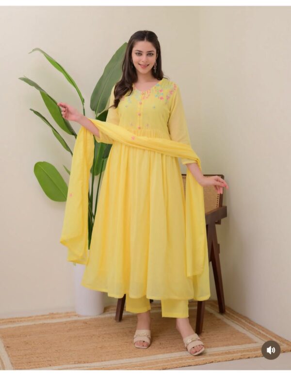 Pure Mul Cotton | A-line Suits - Image 11