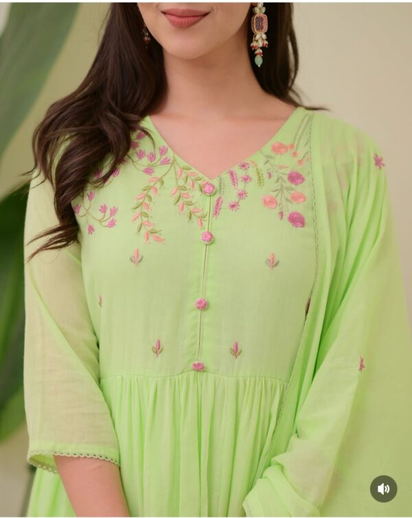 Pure Mul Cotton | A-line Suits - Image 8
