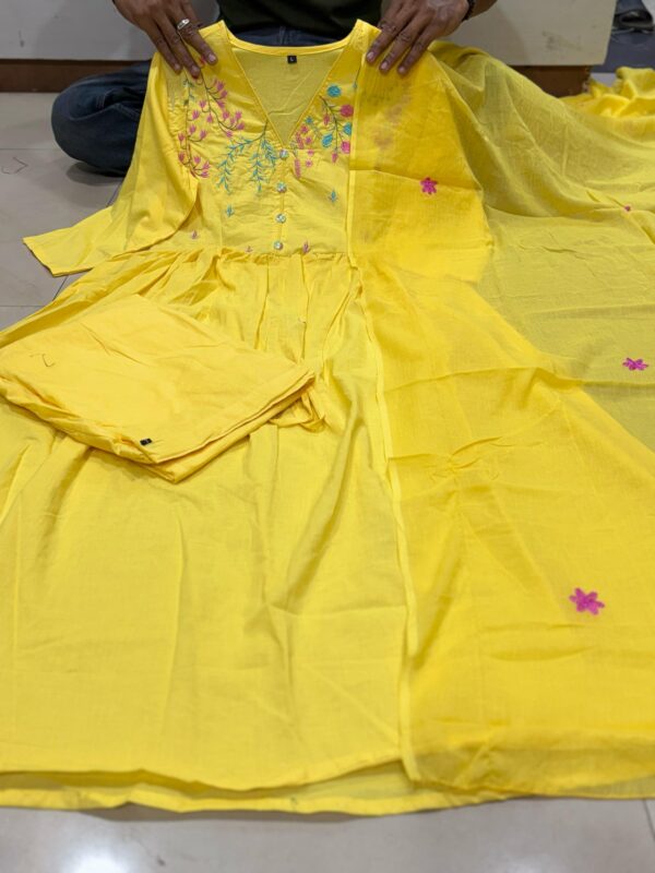Pure Mul Cotton | A-line Suits - Image 2