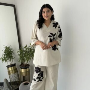 New Festival Collection - Pure Cotton Embroidered Cordset