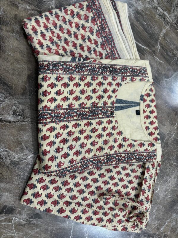 Designer Festive Wear Frock-Style Kurti with Pattern Pant  – Heavy Quality - Image 2